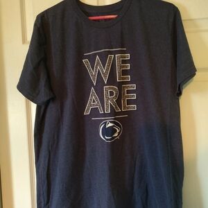 WE ARE Navy Graphic T‑Shirt with Penn State Logo
